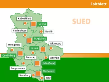 Unsere Krebsberatungsstellen in Sachsen-Anhalt | Süd & Mitte